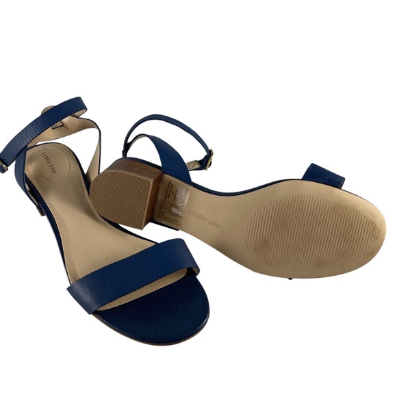 Lands’ End Vintage Never Worn Leather Sandal - Picture 2 of 4